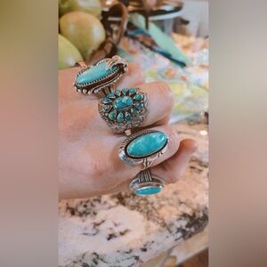 Authentic Native American made ring lot